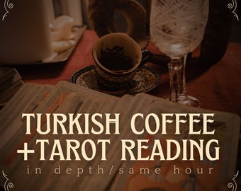 Coffee Fortune Telling | Authentic Turkish Coffee and Tarot Reading | From Turkish Fortune Teller