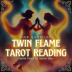 Same Hour Tarot Reading, Love Reading, Psychic Reading, Twin Flame Reading, Soulmate Reading, Fast Tarot Reading, Reading in same hour