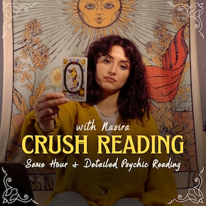 HETZELFDE UUR Tarotlezen, liefdeslezen, liefdeslezing, PSYCHIC-lezen - gedetailleerd liefdeslezen, gedachtenlezen, één uur lezen met Nasira