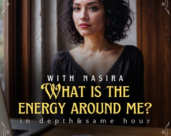 Same Hour Tarot Reading: One Hour Tarot Reading, Tarot for Love, Tarot for Career, What's the Energy Around Me? -by Nasira