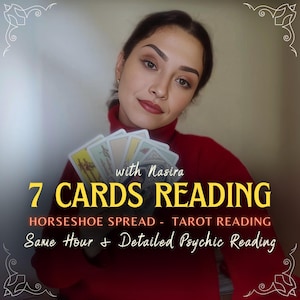 Same Hour Tarot Legung, Psychic Legung, Schnelle Tarot Legung 7-Karten, Liebe Legung, Karriere Legung, Gedanken lesen, Detaillierte Legung