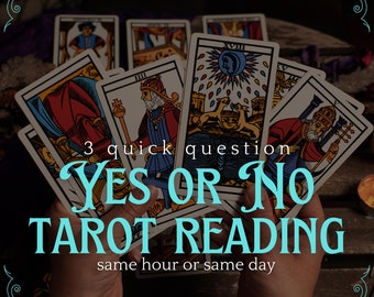 Same Hour Psychic Reading: Detailed Yes/No Tarot Reading - Fast Tarot Reading, Quick Insights, General Spiritual Advice by Nasira