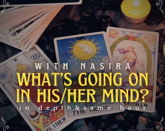 SAME HOUR Tarot Reading : PYSCHIC Reading, Love Reading, Heart Insights with Nasira