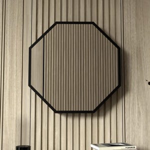 Infinity Mirror Wall Art | Geometric LED Frames in Circle, Square ...