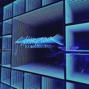 Custom Infinity Mirror | LED 3D Infinity Mirror Light up Sign | Modern ...