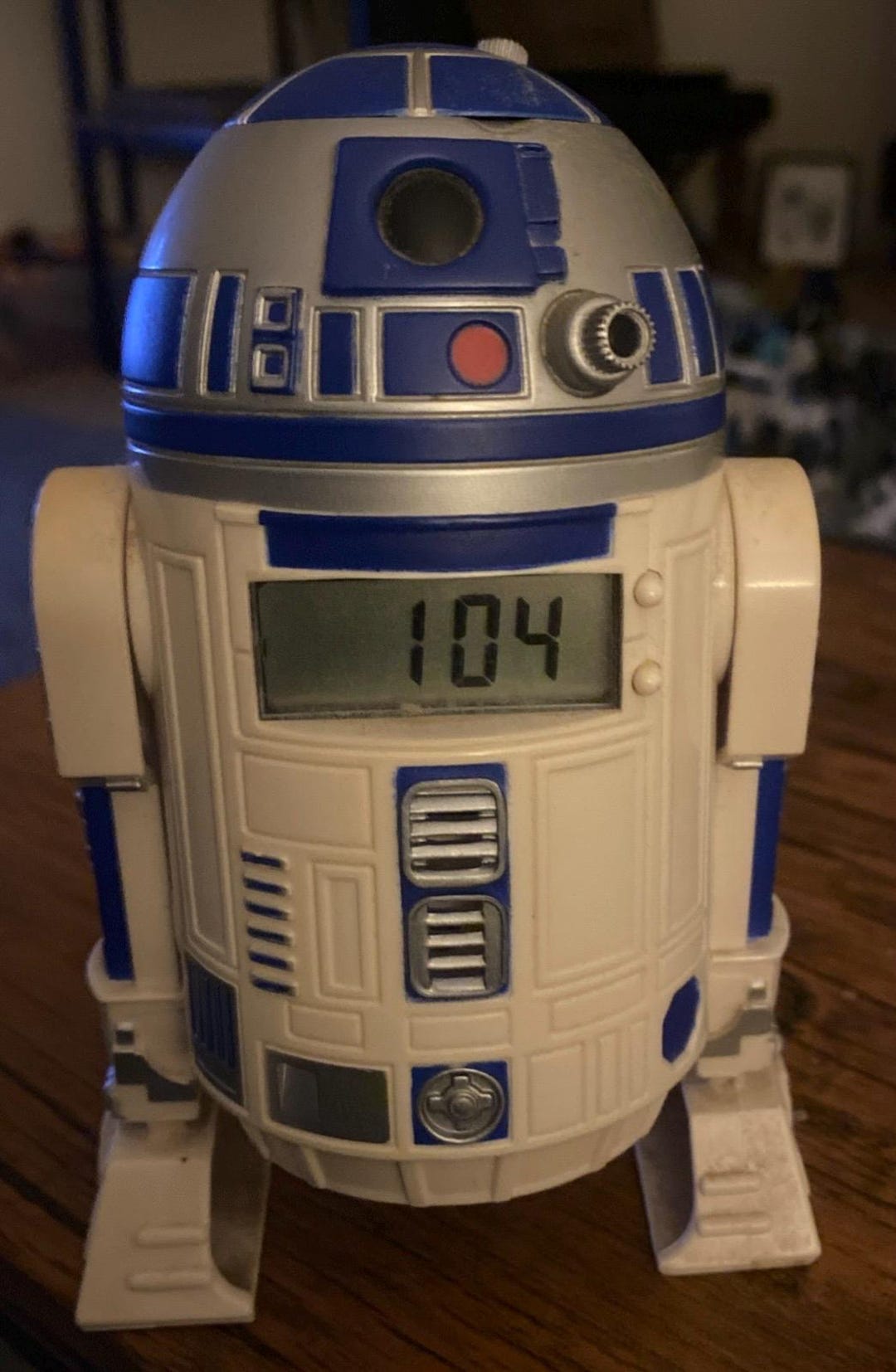 Star Wars R2-D2 Digital Alarm Clock Projection - Toy Figure the