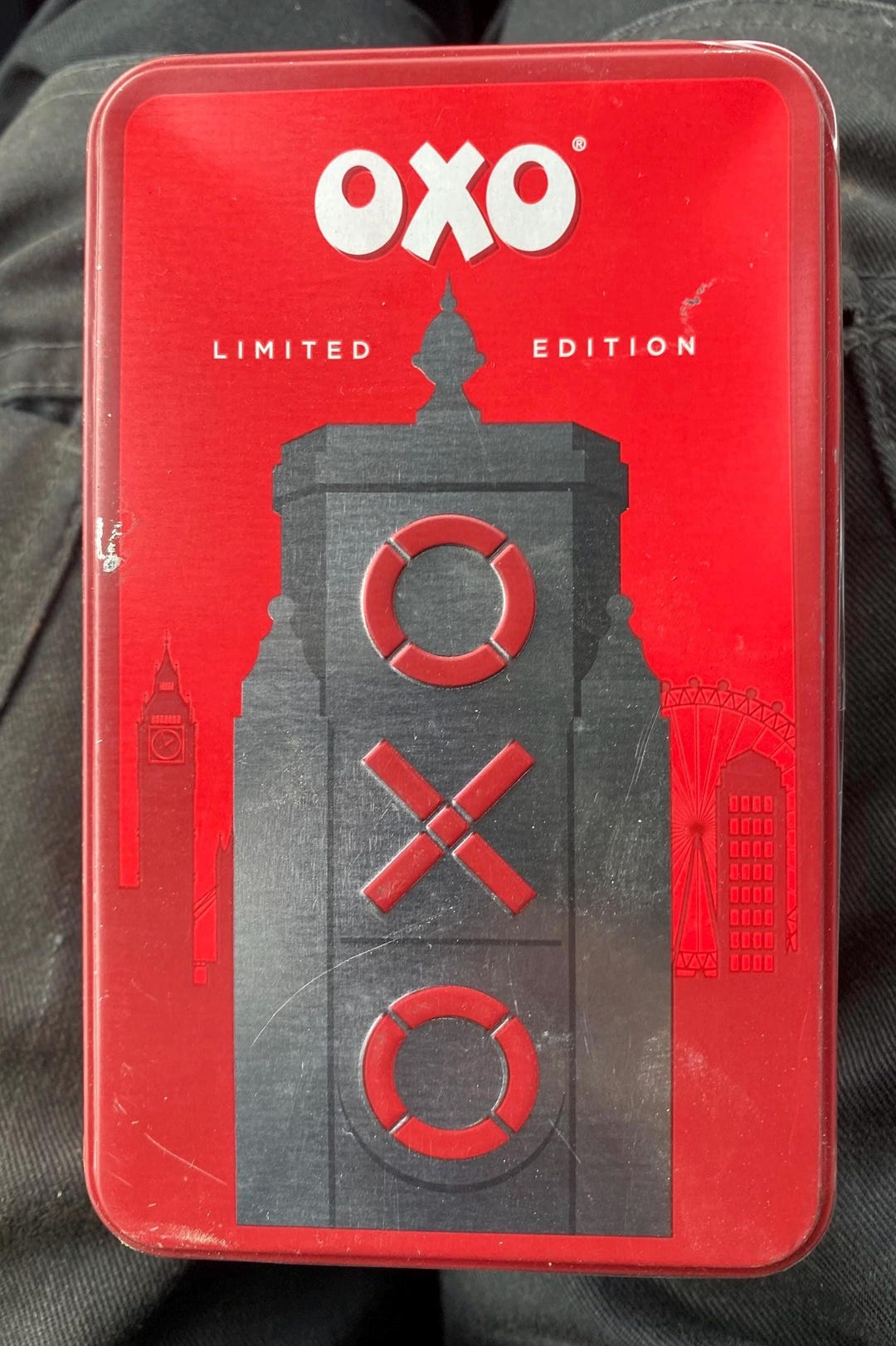 Collectable OXO Limited Edition - the Original Beef Cube Red Metal