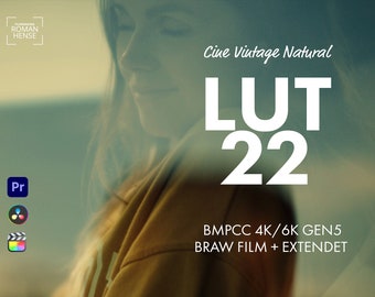 LUTs Pack-22 BMPCC 4K/6k FILM BRAW + Erweitert