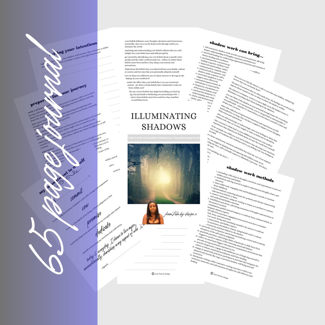 Shadow Work Journal 55 Journal Prompts to Explore Your Shadow Self