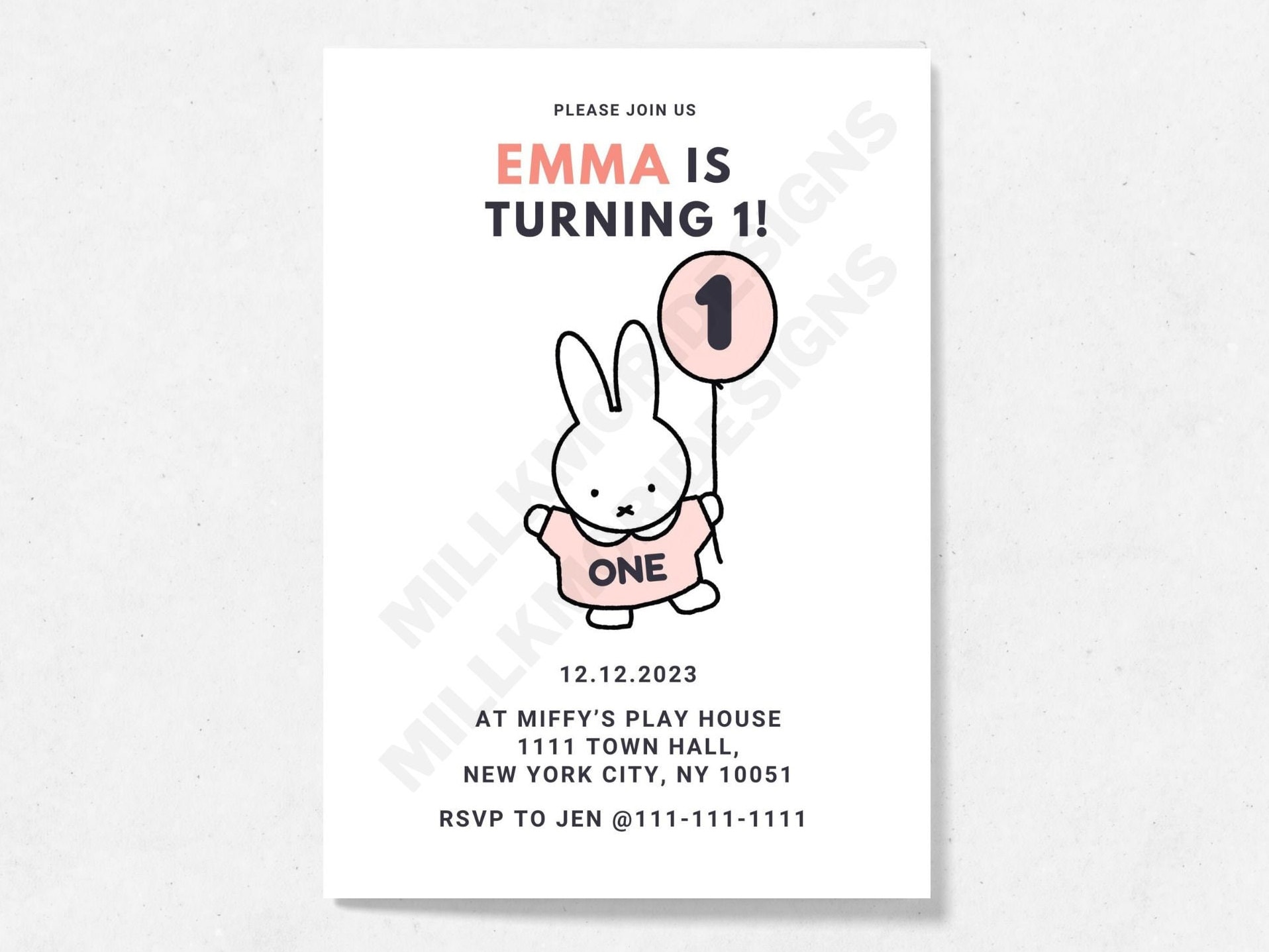 Digital Cute Bunny Miffy and Friends Clip Art/sticker/goodnotes/planner  Material.png -  Sweden