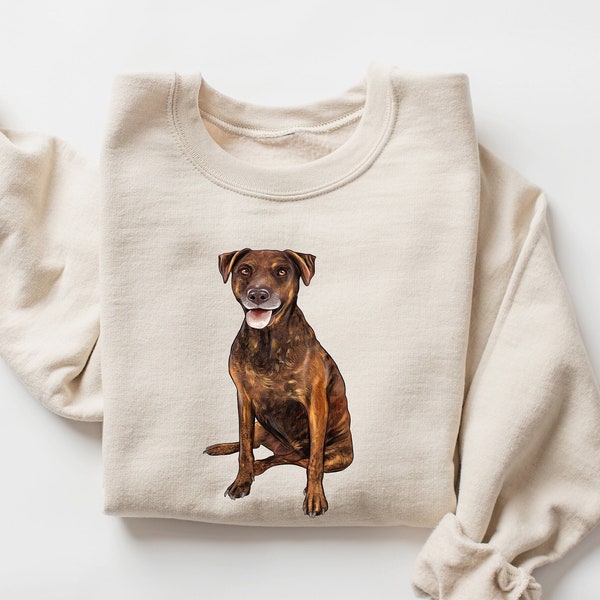 Plott Hound Dog Sweatshirt, Plott Hound Dog TShirt, Dog Mom Shirt, Gifts for Dog Lover, Cute Dog Owner Sweater, Dog Mama Sweater