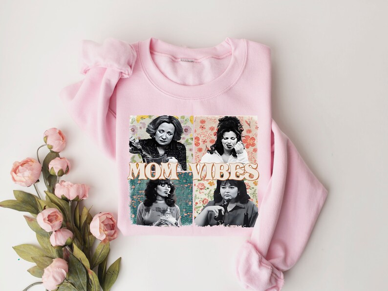 90s Mom Vibes Vintage Funny Mom Shirt, Retro Funny Mama Shirt, Mom Life Shirt, Trendy Funny Graphic Tee, Mother's Day Gift, Cool Mom Gifts image 3