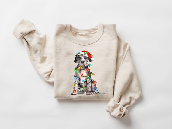 Great dane christmas sweater sale