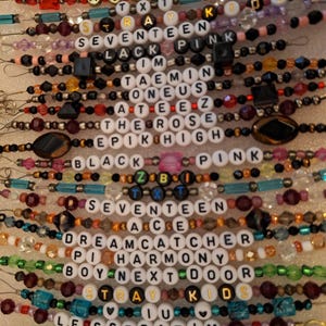 Personalisierte Konzert Tasche Tags KPOP