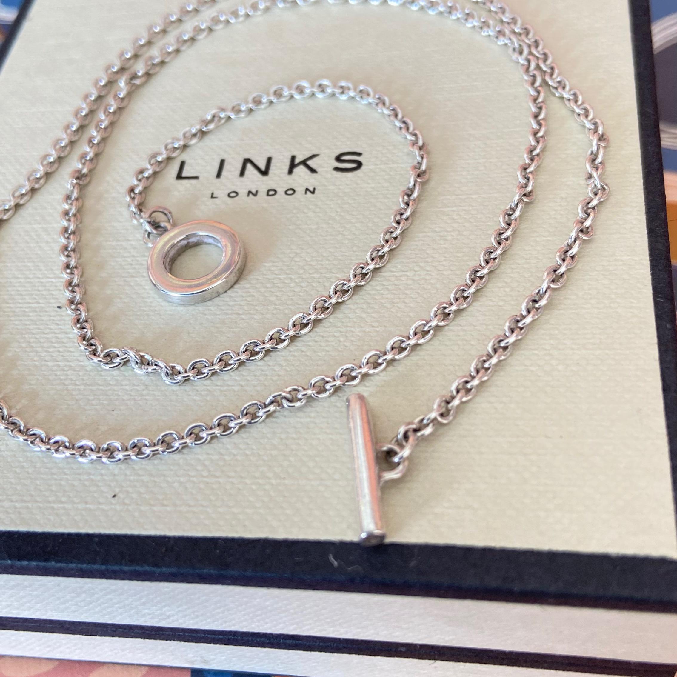 LINKS LONDON シルバー ネックレス リンクス オブ ロンドン スターリングシルバー デリケートチェーン