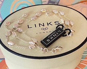 Links of London Sterling Silver Beaded Bracelet - Essentials 17cm.  Be the first to love this!
