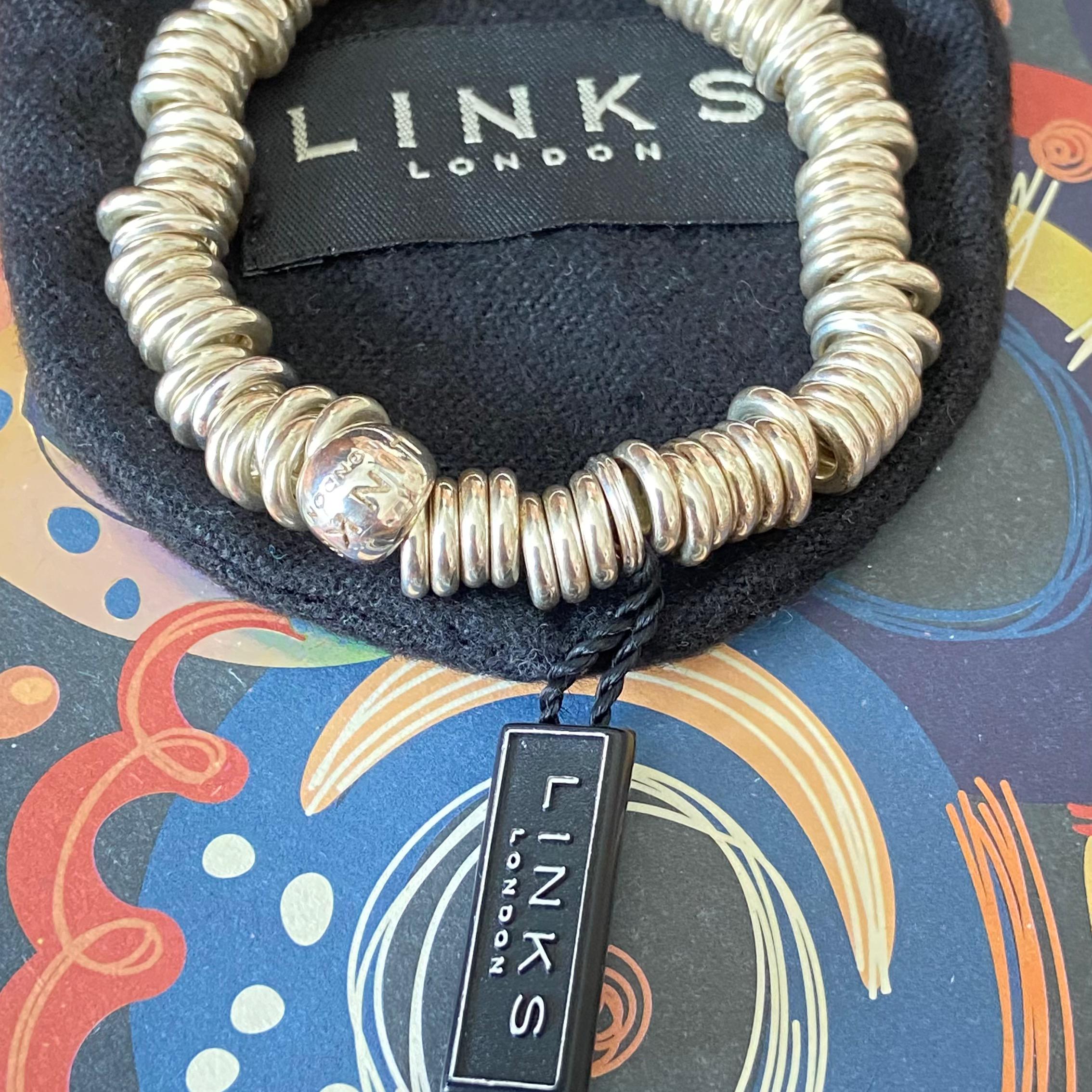 Links of london aurora silver bracelet new arrivals