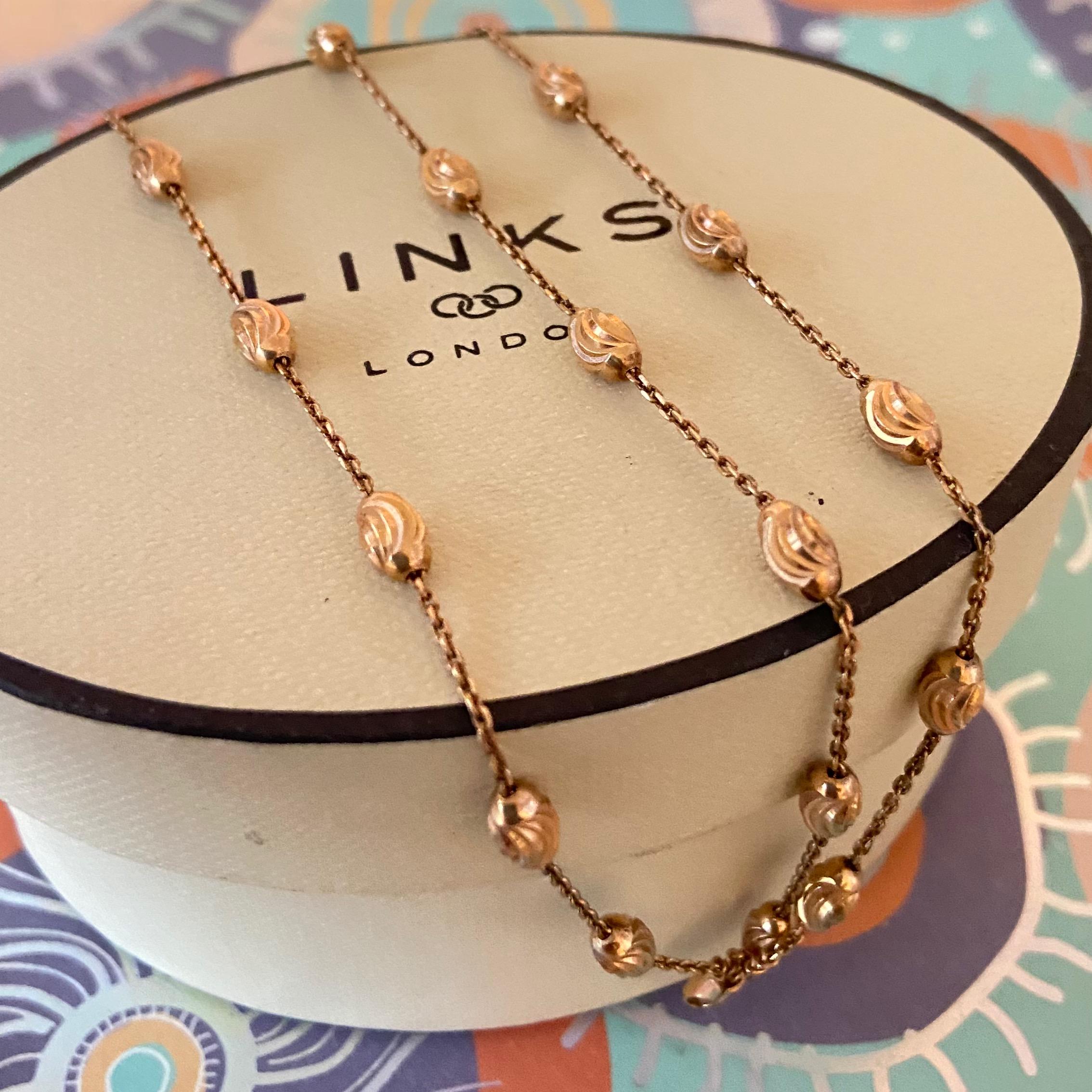 LINKS リンクスロンドンLONDON ビーズブレスレット リンクス オブ