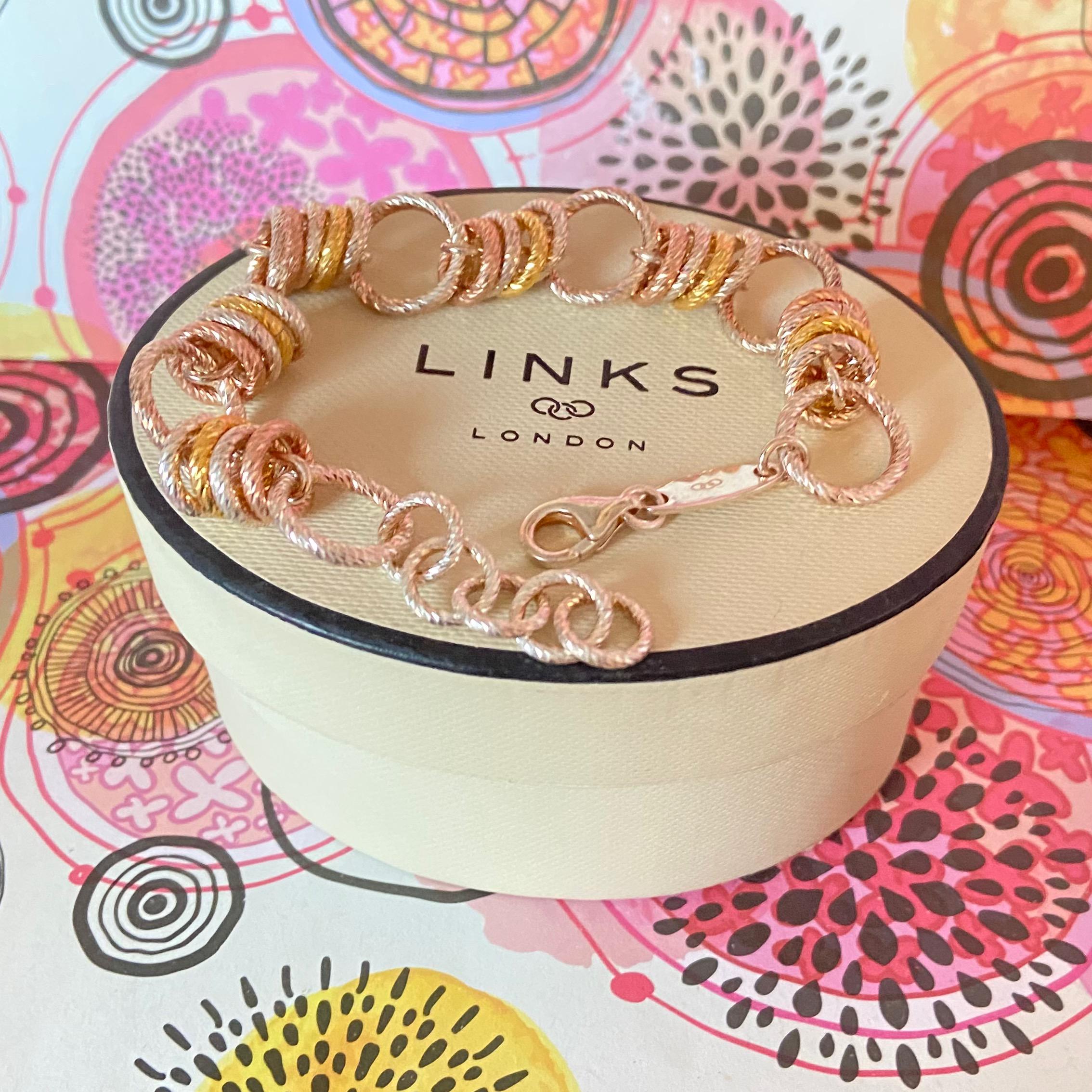 Links of London Gold Bracelet - Etsy