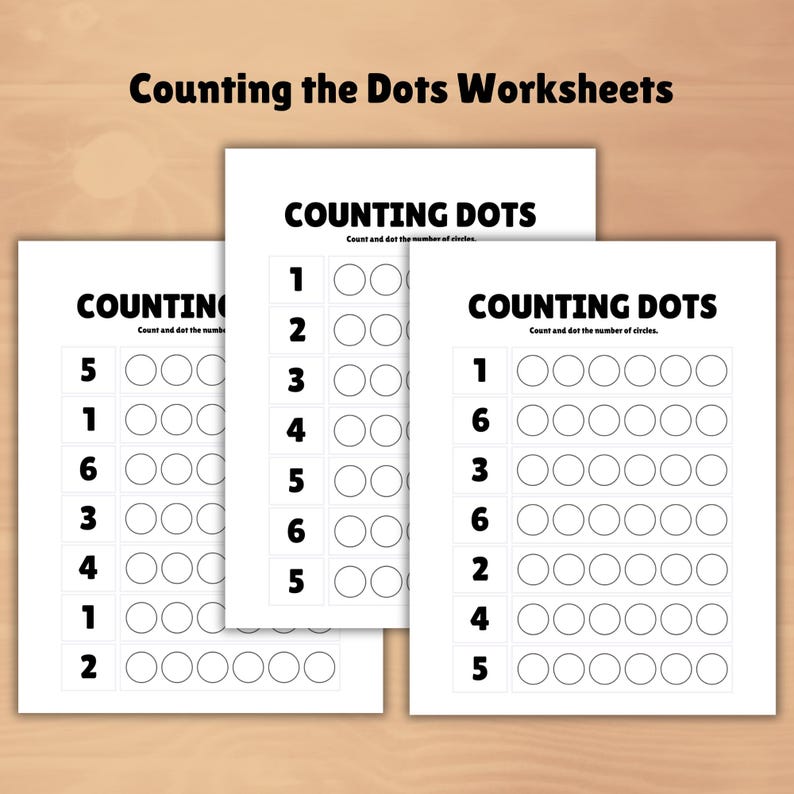 Do-a-dot Alphabet & Number Worksheets: Fine Motor Skills Activity (PDF ...