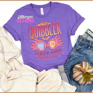 The Quibbler Tshirt, Wizarding World Shirts, Quibbler Shirt, Luna Lovegood Shirt, Fantasy Shirts, Trip Tshirts