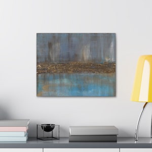 Bronze Fountain 20"x16" Canvas Gallery Wrap
