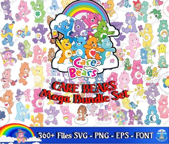 Care Bear, Care bears SVG Bundle, Cutting, Sublimation, care bears svg, care bear svg, care bear png, care bears png, care bears, carebear
