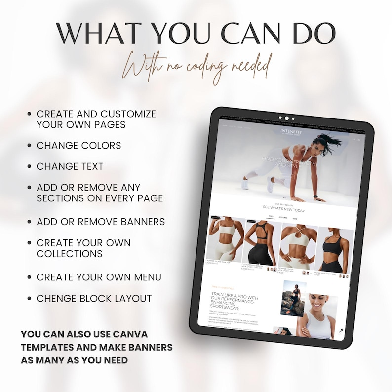 White Black Shopify Theme 2.0 for Sportswear & Activewear | Clean Minimal Template image 5