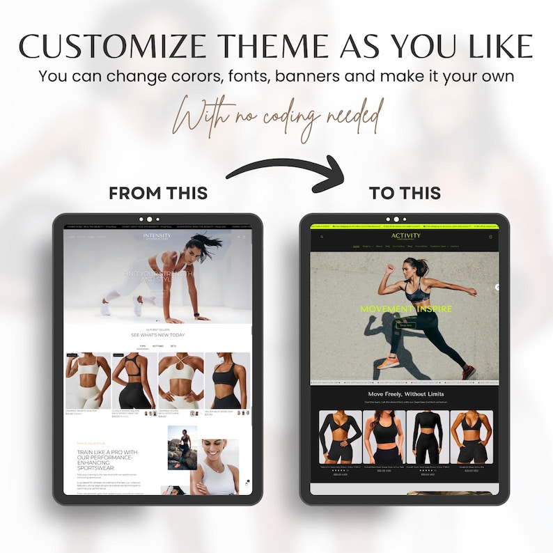 White Black Shopify Theme 2.0 for Sportswear & Activewear | Clean Minimal Template image 8