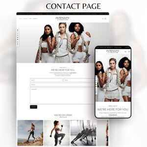 White Black Shopify Theme 2.0 for Sportswear & Activewear | Clean Minimal Template image 12