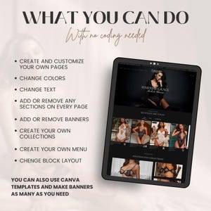 Black Dark Shopify Theme 2.0 for Lingerie & Intimates | Luxe Minimal Template image 4