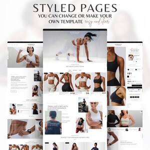 White Black Shopify Theme 2.0 for Sportswear & Activewear | Clean Minimal Template image 3