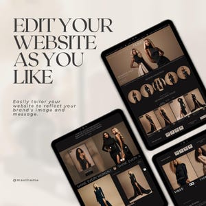Clothing Shopify Theme 2.0 for Women's Streetwear Fashion & Beauty | Luxe Minimal Beige Black Template image 10
