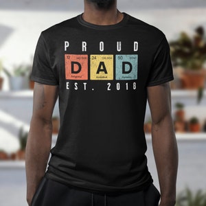 Personalized Dad Shirt Gift Custom Fun Dad Tee Gift for Dad Father&#39;s Day Shirts Dad Gift shirts for dad from kids for 1st Father&#39;s Day gift