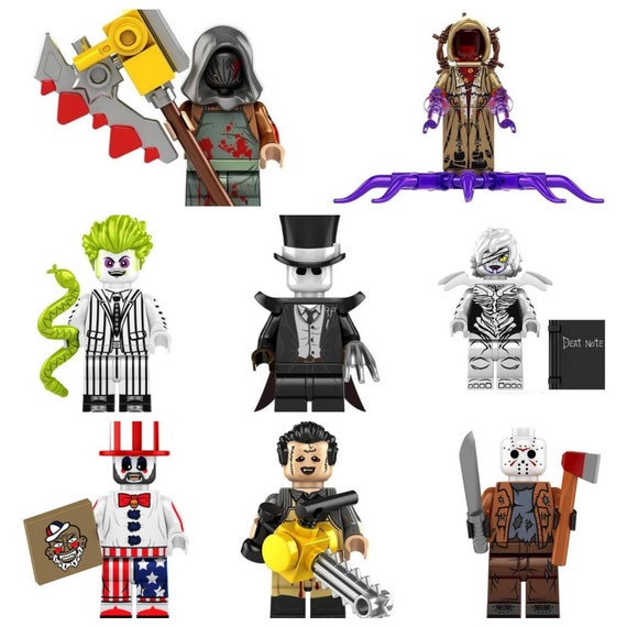 Horror Figures Brick Custom Minifigure MOC Etsy