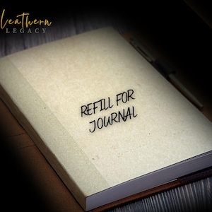 A5 Journal Refill - Lined or Blank Options