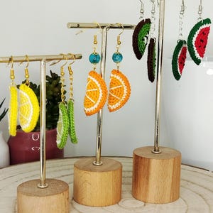 Fruit Slice Earrings