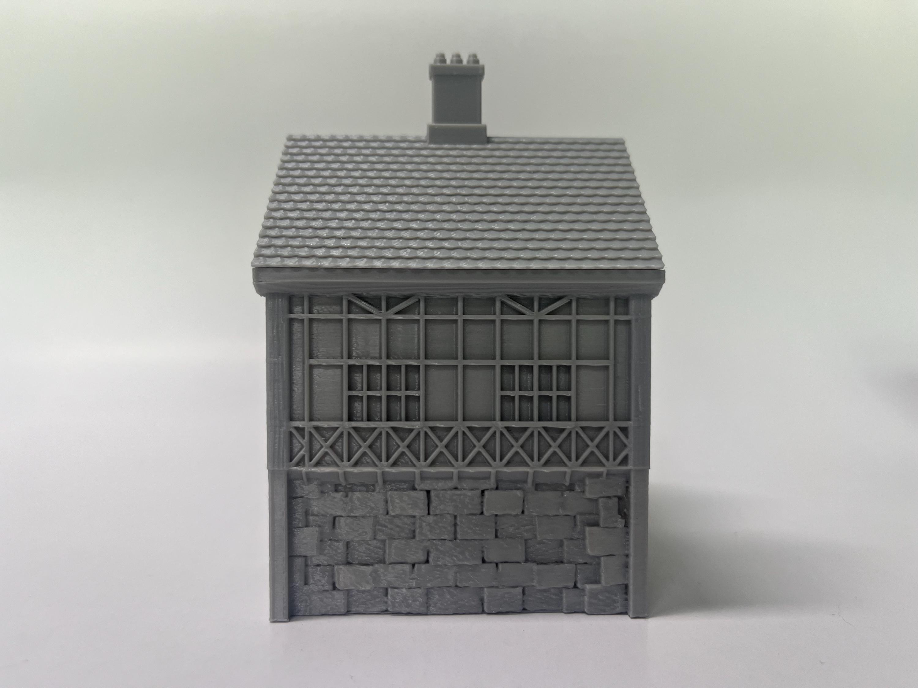 3D Printed Medieval Village Houses – Terrain Scenery For 18-22mm Miniatures & Wargaming