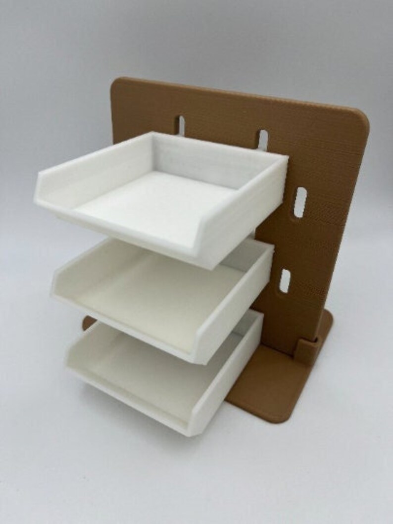 3 Units of Storage Shelves, Pegboards Accessories Compatible With IKEA Skadis System, 3D Printed