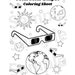 Total Solar Eclipse Coloring Sheet - Etsy