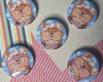 Taroumaru - Genshin Button Badge