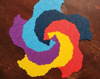 3D Printed Penta Puzzle: Tiling Math Toy