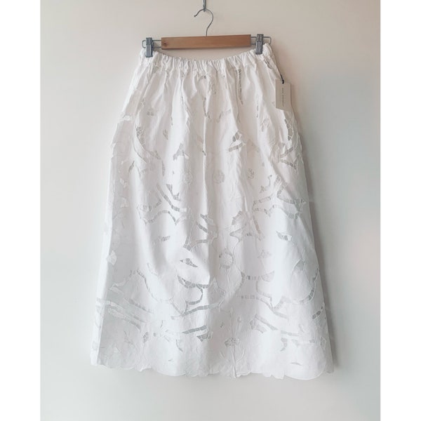 Mesa Workshop Reworked Vintage Tablecloth Skirt