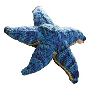 Modello di MAGLIA per giocattoli di peluche vintage da 8" Stella marina Amigurumi PDF / Stella marina Coccole creature dell'oceano Maglia DPN veloce e rilassante Download immediato