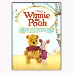 Vintage 12 Project PDF Winnie the Pooh Crochet eBook | Amigurumi Patterns Piglet Tigger Eeyore Rabbit Kanga Roo Owl Gopher Instant Download