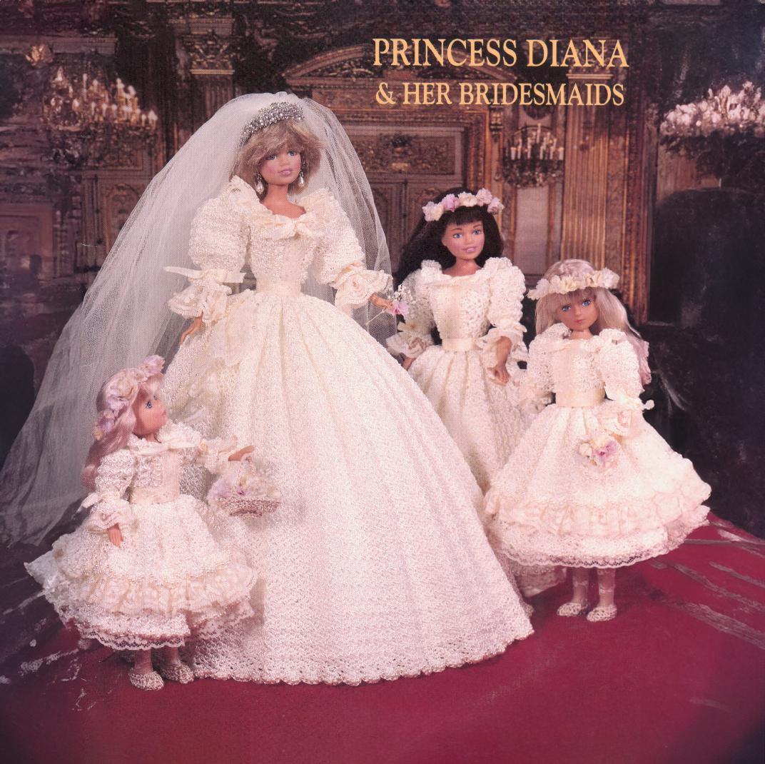 Princess Diana Wedding Barbie Doll