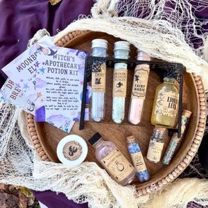 Zestaw eliksirów aptekarskich czarownicy | Zabawa sensoryczna STEM