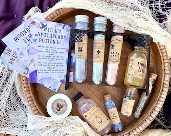 Kit de pociones de boticario de bruja / Juego sensorial STEM