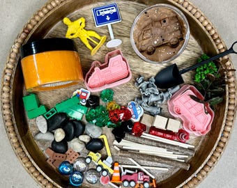 Construction Play Dough Kit
