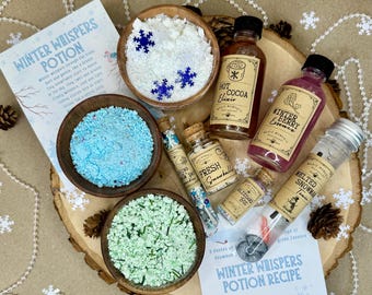 Winter Potion Kit | Magic Potion | STEM | Sensory Play | Christmas Gift | Birthday Gift